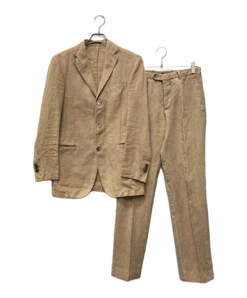 BOGLIOLI（ボリオリ）BOGLIOLI (ボリオリ) K SUITL リネンセットアップスーツ ベージュ サイズ:44の古着・服飾アイテム