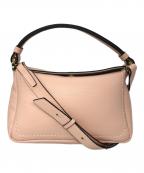 LORISTELLAロリステッラ）の古着「2WAYレザーバッグ」｜ピンク