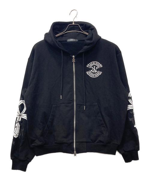 A'gem（エージェム）A'gem (エージェム) ジップパーカー ブラック サイズ:FREEの古着・服飾アイテム