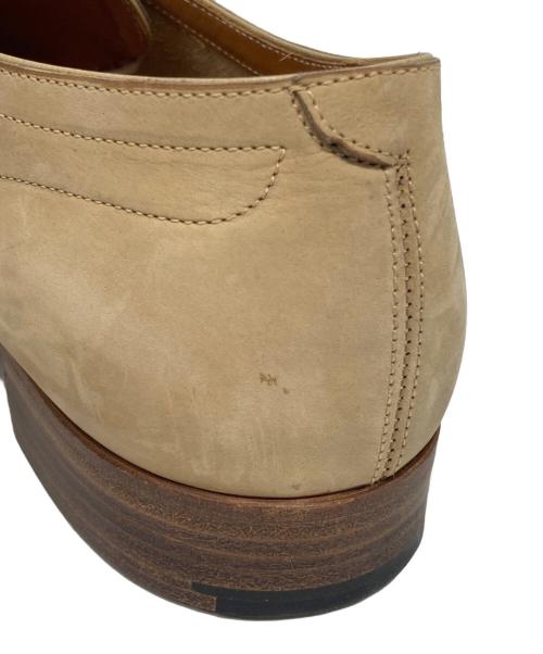 JOHN LOBB（ジョンロブ）JOHN LOBB (ジョンロブ) ORIONヌバックレザードレスシューズ ベージュ サイズ:9の古着・服飾アイテム