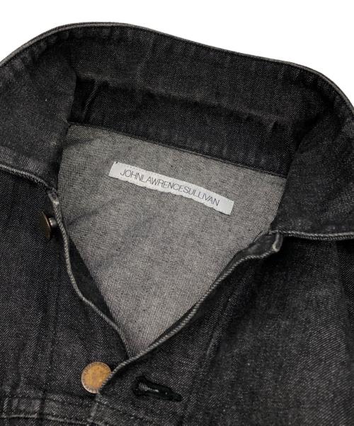 JOHN LAWRENCE SULLIVAN（ジョン ローレンス サリバン）JOHN LAWRENCE SULLIVAN (ジョン ローレンス サリバン) デニムジャケット ブラック サイズ:下記参照の古着・服飾アイテム