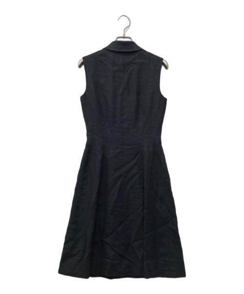 CHANEL（シャネル）CHANEL (シャネル) リネンココマークボタンセットアップ ブラック サイズ:36の古着・服飾アイテム
