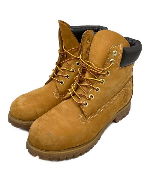 Timberland（ティンバーランド）Timberland (ティンバーランド) 6インチ プレミアムブーツ ベージュ サイズ:8.5Wの古着・服飾アイテム