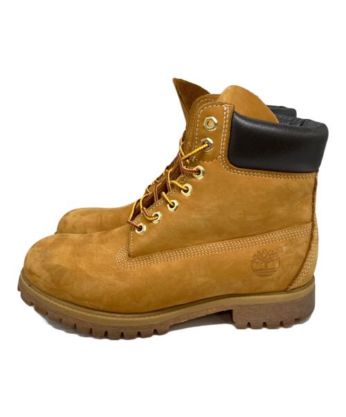 Timberland（ティンバーランド）Timberland (ティンバーランド) 6インチ プレミアムブーツ ベージュ サイズ:8.5Wの古着・服飾アイテム