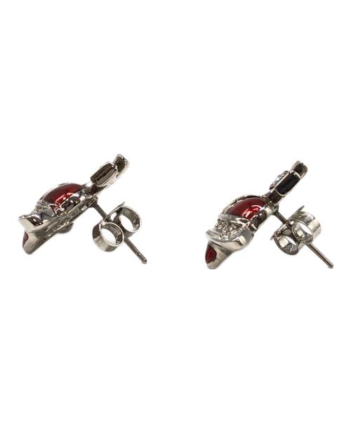 Vivienne Westwood（ヴィヴィアンウエストウッド）Vivienne Westwood (ヴィヴィアンウエストウッド) DIAMANTE HEART ピアス シルバー サイズ:下記参照の古着・服飾アイテム
