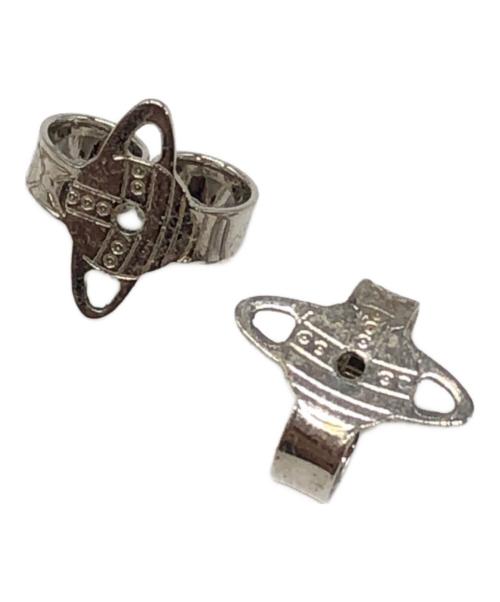 Vivienne Westwood（ヴィヴィアンウエストウッド）Vivienne Westwood (ヴィヴィアンウエストウッド) DIAMANTE HEART ピアス シルバー サイズ:下記参照の古着・服飾アイテム