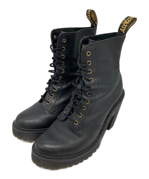 Dr.Martens（ドクターマーチン）Dr.Martens (ドクターマーチン) KENDRA ヒールブーツ ブラック サイズ:UK4の古着・服飾アイテム