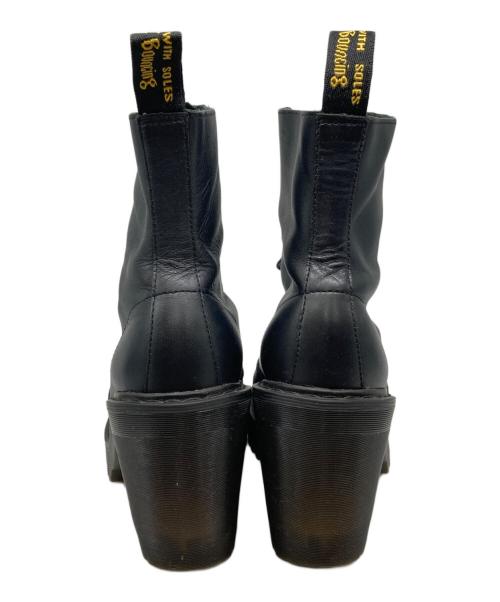 Dr.Martens（ドクターマーチン）Dr.Martens (ドクターマーチン) KENDRA ヒールブーツ ブラック サイズ:UK4の古着・服飾アイテム