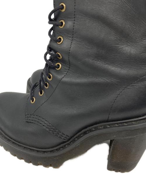 Dr.Martens（ドクターマーチン）Dr.Martens (ドクターマーチン) KENDRA ヒールブーツ ブラック サイズ:UK4の古着・服飾アイテム