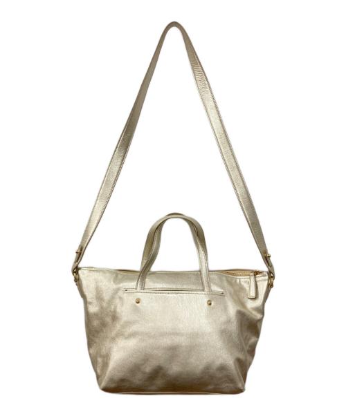 Salvatore Ferragamo（サルヴァトーレ フェラガモ）Salvatore Ferragamo (サルヴァトーレ フェラガモ) 2WAYショルダーバッグ シャンパンゴールド サイズ:下記参照の古着・服飾アイテム