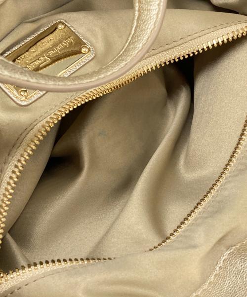 Salvatore Ferragamo（サルヴァトーレ フェラガモ）Salvatore Ferragamo (サルヴァトーレ フェラガモ) 2WAYショルダーバッグ シャンパンゴールド サイズ:下記参照の古着・服飾アイテム