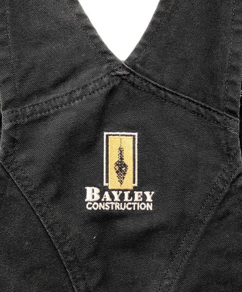 CarHartt（カーハート）CarHartt (カーハート) ダブルニーオーバーオール ブラック サイズ:W34の古着・服飾アイテム