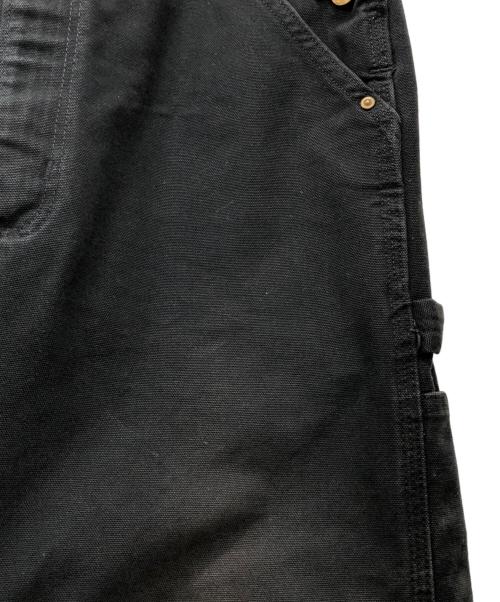 CarHartt（カーハート）CarHartt (カーハート) ダブルニーオーバーオール ブラック サイズ:W34の古着・服飾アイテム
