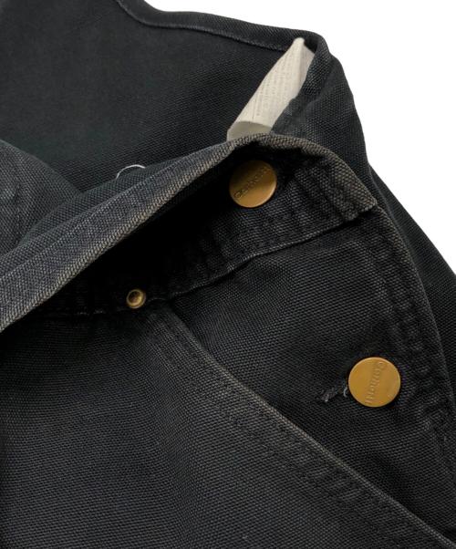 CarHartt（カーハート）CarHartt (カーハート) ダブルニーオーバーオール ブラック サイズ:W34の古着・服飾アイテム