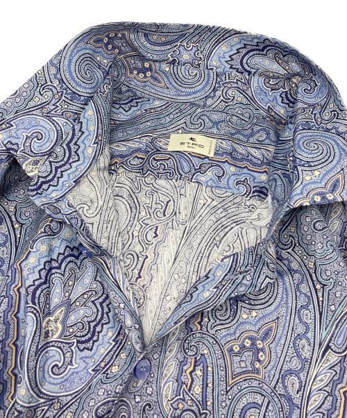 ETRO（エトロ）ETRO (エトロ) ペイズリー柄シャツ スカイブルー サイズ:44の古着・服飾アイテム