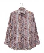ETROエトロ）の古着「ペイズリー柄シャツ」｜ピンク