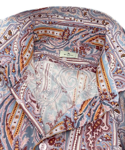 ETRO（エトロ）ETRO (エトロ) ペイズリー柄シャツ ピンク サイズ:43の古着・服飾アイテム