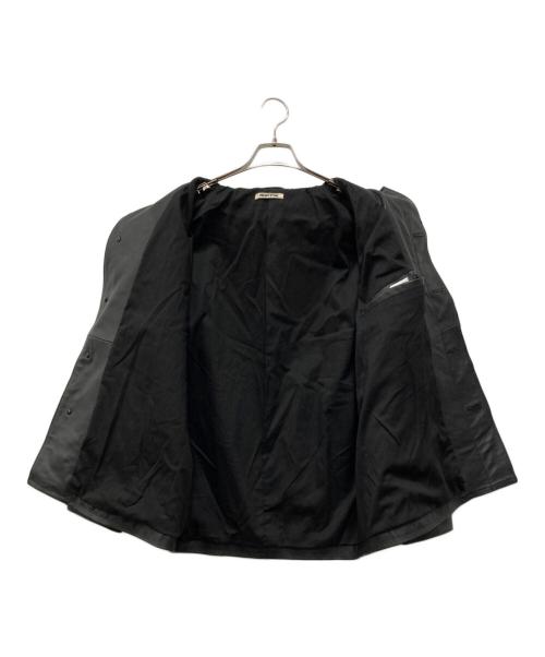 FREAK'S STORE（フリークスストア）FREAK'S STORE (フリークスストア) カーフ レザー カーコート ブラック サイズ:Sの古着・服飾アイテム