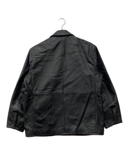 FREAK'S STORE（フリークスストア）FREAK'S STORE (フリークスストア) カーフ レザー カーコート ブラック サイズ:Sの古着・服飾アイテム
