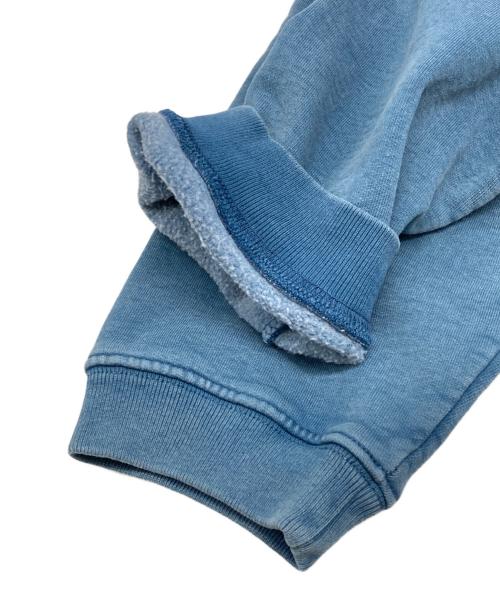 stussy（ステューシー）stussy (ステューシー) ZIP HOODIE FADED GRAPHIC ブルー サイズ:Lの古着・服飾アイテム