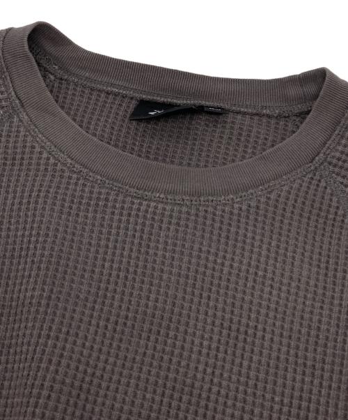 stussy（ステューシー）stussy (ステューシー) MANTRA RAGLAN THERMAL グレー サイズ:Lの古着・服飾アイテム