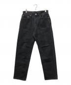 LEVI'Sリーバイス）の古着「USA550 後染めブラックデニムパンツ」｜ブラック