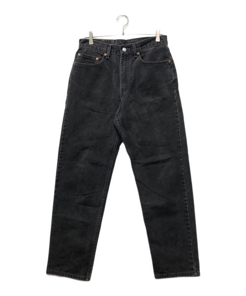 LEVI'S（リーバイス）LEVI'S (リーバイス) USA550 後染めブラックデニムパンツ ブラック サイズ:W32×L32の古着・服飾アイテム