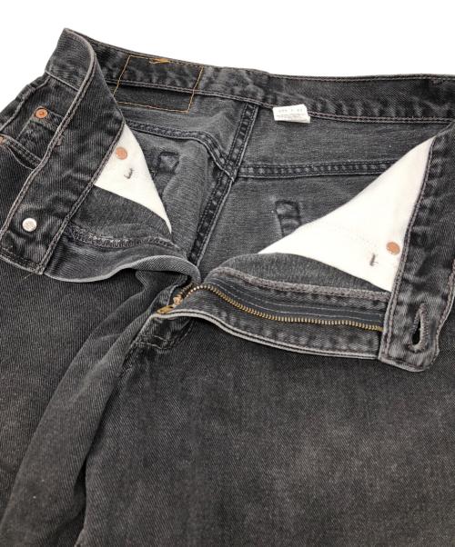 LEVI'S（リーバイス）LEVI'S (リーバイス) USA550 後染めブラックデニムパンツ ブラック サイズ:W32×L32の古着・服飾アイテム