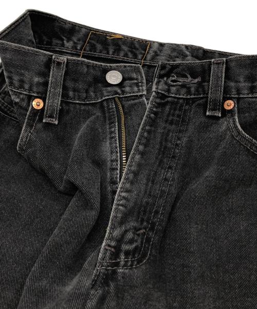 LEVI'S（リーバイス）LEVI'S (リーバイス) USA550 後染めブラックデニムパンツ ブラック サイズ:W32×L32の古着・服飾アイテム