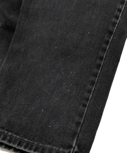 LEVI'S（リーバイス）LEVI'S (リーバイス) USA550 後染めブラックデニムパンツ ブラック サイズ:W32×L32の古着・服飾アイテム