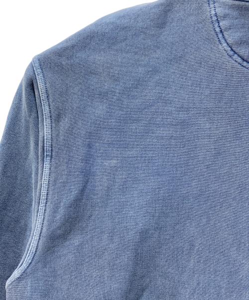 stussy（ステューシー）stussy (ステューシー) WEAR ZIP HOODIE PIGMENT DYED ブルー サイズ:Lの古着・服飾アイテム