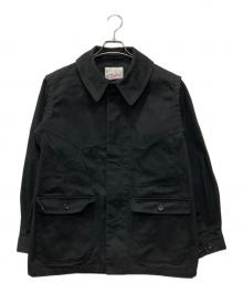Le Sans Pareil（ル サン パレイユ）の古着「COTTON CANVAS RAILROAD JACKET」｜ブラック
