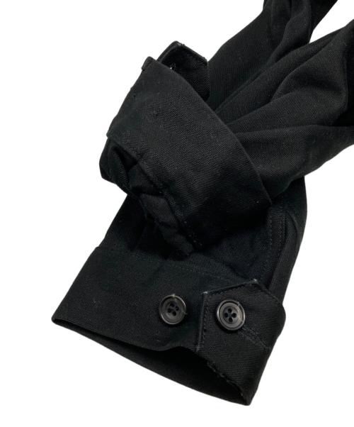 Le Sans Pareil（ル サン パレイユ）LE SANS PAREIL (ル サン パレイユ) COTTON CANVAS RAILROAD JACKET ブラック サイズ:40の古着・服飾アイテム