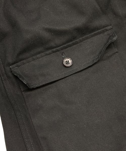 Le Sans Pareil（ル サン パレイユ）LE SANS PAREIL (ル サン パレイユ) COTTON CANVAS RAILROAD JACKET ブラック サイズ:40の古着・服飾アイテム