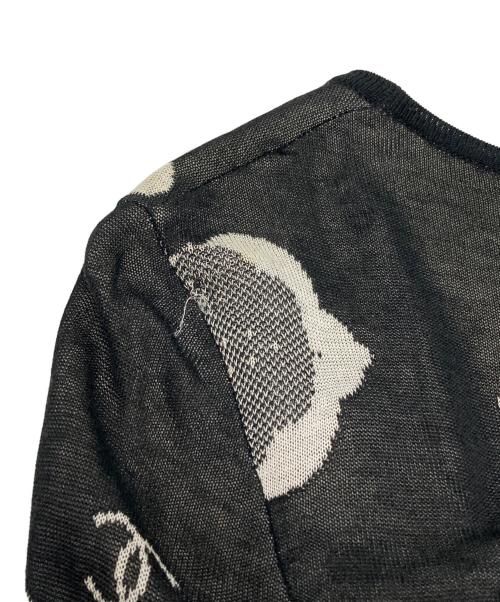 CHANEL（シャネル）CHANEL (シャネル) フラワーフリンジドレス ブラック サイズ:38の古着・服飾アイテム