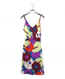 CHANEL（シャネル）の古着「総柄キャミソールワンピース」｜マルチカラー