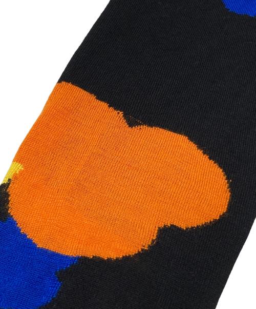 CHANEL（シャネル）CHANEL (シャネル) シルク混クローバー柄ニットセットアップ ブラック サイズ:38の古着・服飾アイテム