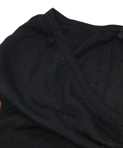 CHANEL（シャネル）CHANEL (シャネル) シルク混クローバー柄ニットセットアップ ブラック サイズ:38の古着・服飾アイテム