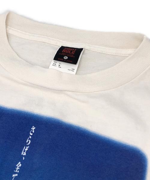 SAINT MICHAEL（セントマイケル）SAINT MICHAEL (セントマイケル) GEEKS RULE (ギークスルール) EV SS TEE ホワイト サイズ:XLの古着・服飾アイテム