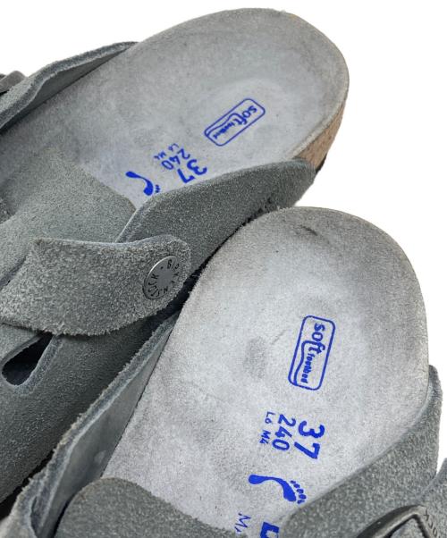 BIRKENSTOCK（ビルケンシュトック）BIRKENSTOCK (ビルケンシュトック) ボストンサンダル グレー サイズ:24cmの古着・服飾アイテム