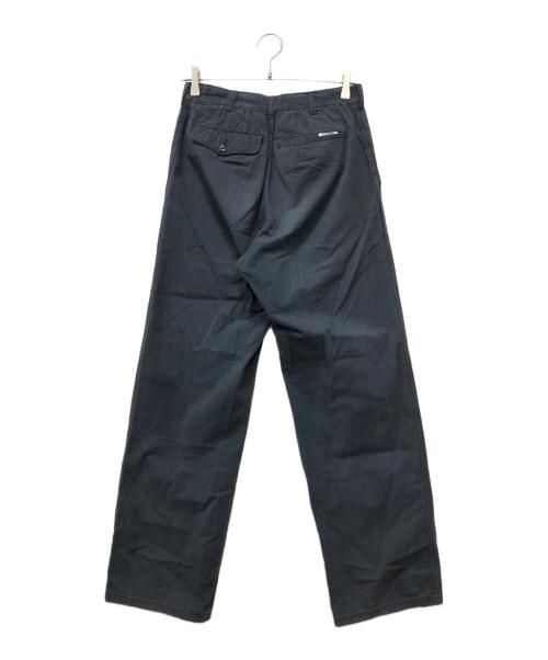 COMME des GARCONS HOMME（コムデギャルソン オム）COMME des GARCONS HOMME (コムデギャルソン オム) デカオム ストレートパンツ ネイビー サイズ:Mの古着・服飾アイテム