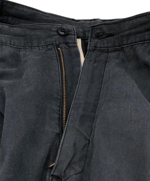 COMME des GARCONS HOMME（コムデギャルソン オム）COMME des GARCONS HOMME (コムデギャルソン オム) デカオム ストレートパンツ ネイビー サイズ:Mの古着・服飾アイテム