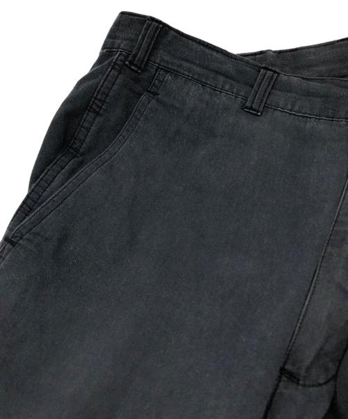 COMME des GARCONS HOMME（コムデギャルソン オム）COMME des GARCONS HOMME (コムデギャルソン オム) デカオム ストレートパンツ ネイビー サイズ:Mの古着・服飾アイテム