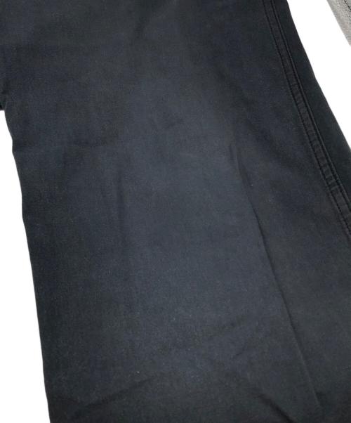 COMME des GARCONS HOMME（コムデギャルソン オム）COMME des GARCONS HOMME (コムデギャルソン オム) デカオム ストレートパンツ ネイビー サイズ:Mの古着・服飾アイテム