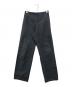 COMME des GARCONS HOMME（コムデギャルソン オム）の古着「デカオム ストレートパンツ」｜ネイビー