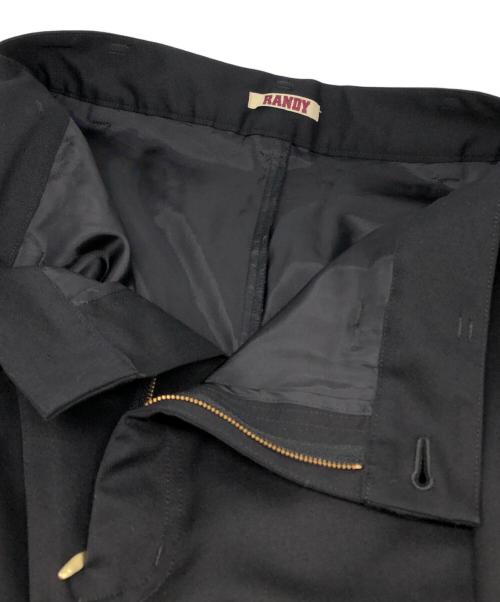 RANDY（ランディー）Randy (ランディー) SLAMMER DOCKING TROUSERS ブラック サイズ:2の古着・服飾アイテム