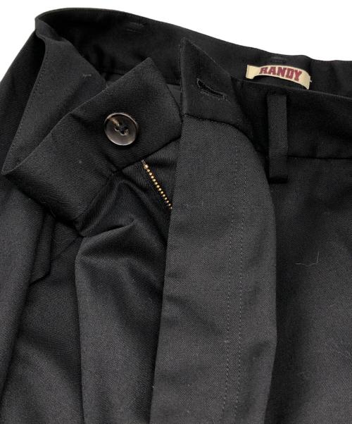 RANDY（ランディー）Randy (ランディー) SLAMMER DOCKING TROUSERS ブラック サイズ:2の古着・服飾アイテム