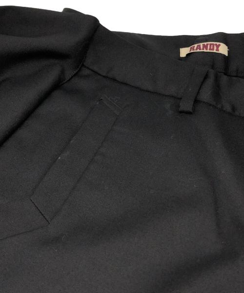 RANDY（ランディー）Randy (ランディー) SLAMMER DOCKING TROUSERS ブラック サイズ:2の古着・服飾アイテム