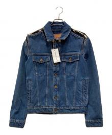 Y. PROJECT（ワイプロジェクト）の古着「カットアウトデニムジャケット」｜ブルー