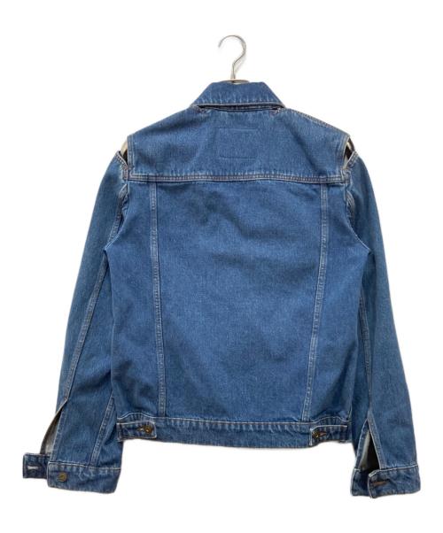 Y. PROJECT（ワイプロジェクト）Y. PROJECT (ワイプロジェクト) カットアウトデニムジャケット ブルー サイズ:XSの古着・服飾アイテム